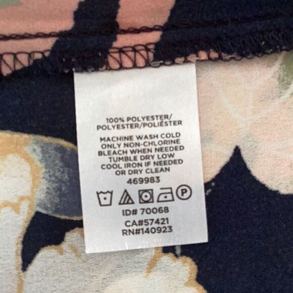 LOFT OUTLET BLOUSE TOP SMALL BRIGHT FLORAL - Picture 5 of 5